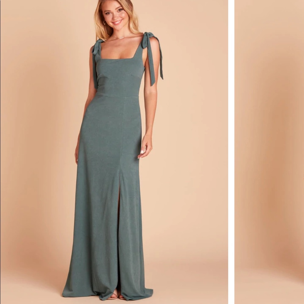 NWT Birdy Grey Sea Glass Alex style convertible bridesmaid formal dress